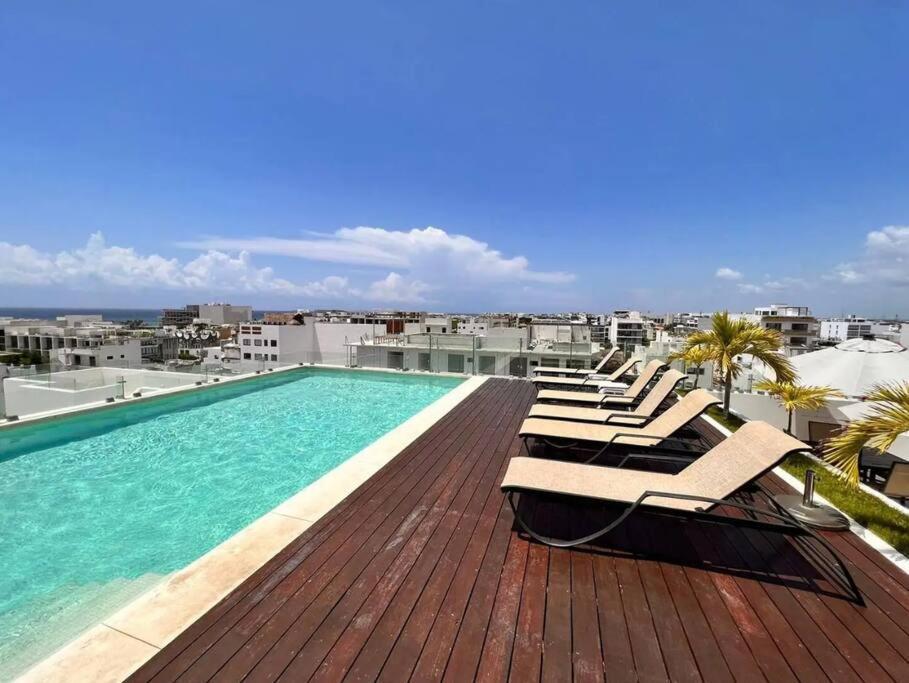 5Th Ave - Gym - Pool - Rooftop Playa del Carmen Exteriér fotografie