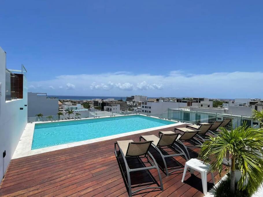 5Th Ave - Gym - Pool - Rooftop Playa del Carmen Exteriér fotografie