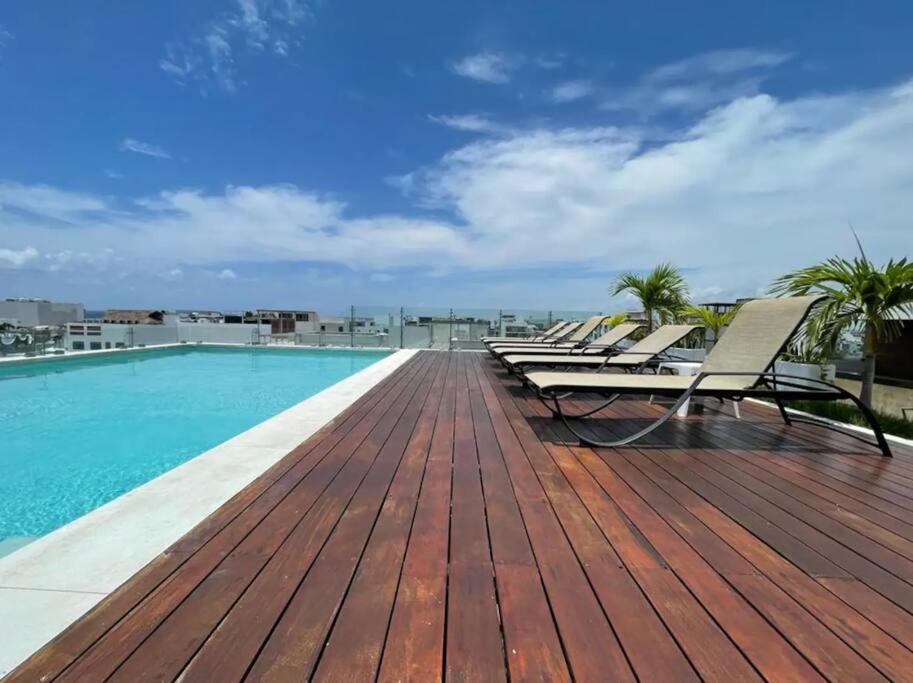 5Th Ave - Gym - Pool - Rooftop Playa del Carmen Exteriér fotografie